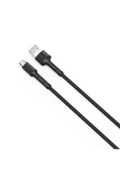 Reeder P6 Için Şarj Aleti 1 Metre Micro Hızlı Şarj Örgü Tasarım Veri Aktarım Kablosu - 3