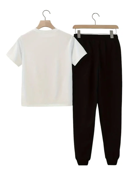 Unisex Nope Not Today Baskılı Eşofman Takımı - Resim 2