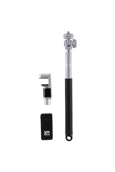 Me-shot Selfie Çubuğu Bluetooth Kumandalı Kablosuz Monopod Alüminyum Selfie Stick Profesyonel - 2