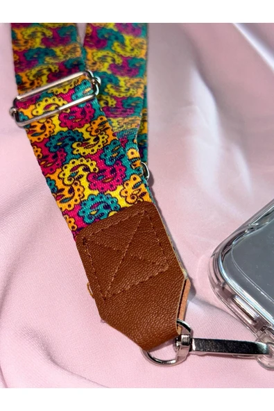 Uzun Kısa Ayarlanabilen Boyuna Takılan Telefon Askısı - Resim 5