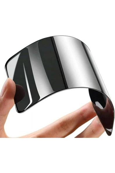 Samsung Galaxy A32 Uyumlu Tam Kaplayan Hayalet Seramik Ekran Koruyucu Kırılmaz Nano Cam Koruma - Resim 3