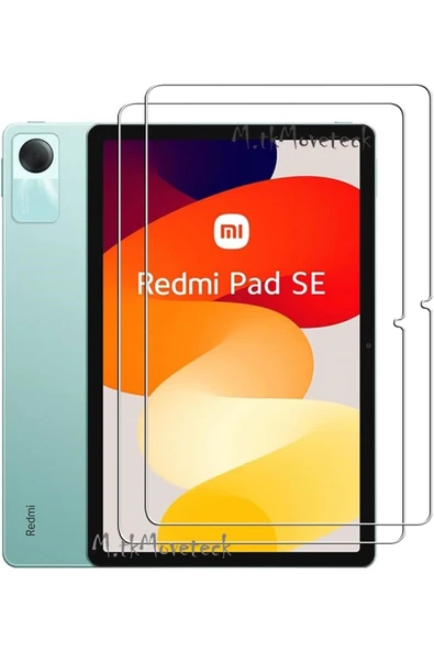 Xiaomi Redmi Pad Se 11 inç Ekran Koruyucu Şeffaf Cam Nano Esnek Kırılmaz Ekran Camı Tam Uyumlu 2023 ürün görseli