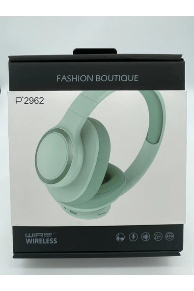 P2962 Uyumlu Bluetooth Kulaklık Başa Takılı Eklenti Kartı Subwoofer Stereo Kablosuz Müzik Kulaklığı - 3