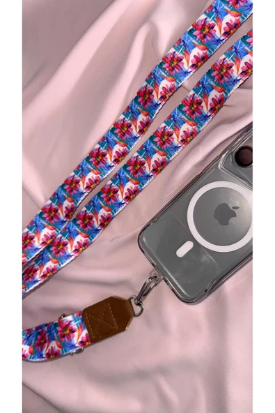 Uzun Kısa Ayarlanabilen Boyuna Takılan Telefon Askısı - Resim 3