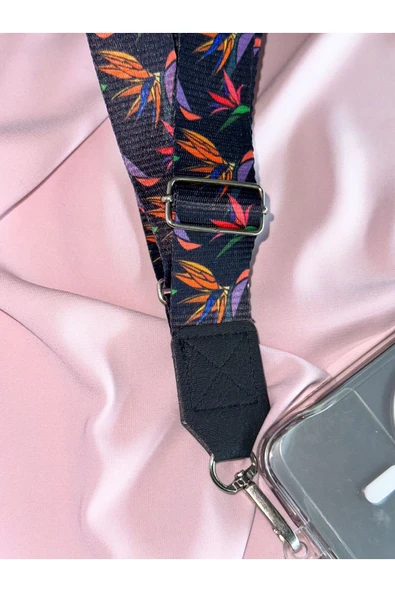 Uzun Kısa Ayarlanabilen Boyuna Takılan Telefon Askısı - Resim 3