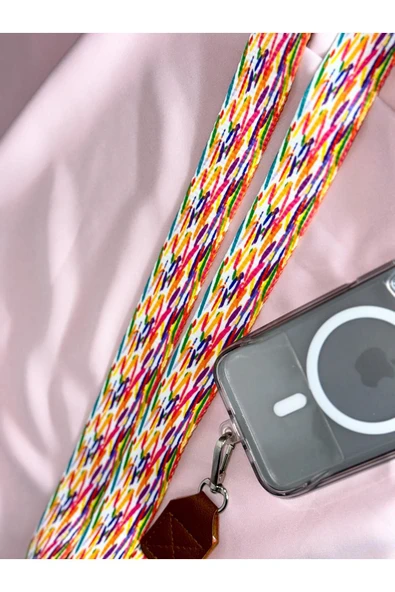 Uzun Kısa Ayarlanabilen Boyuna Takılan Telefon Askısı - Resim 4