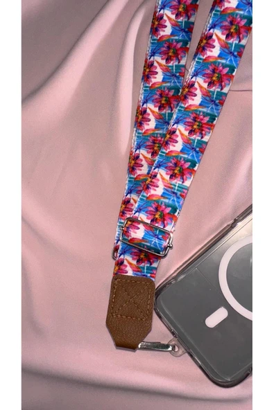 Uzun Kısa Ayarlanabilen Boyuna Takılan Telefon Askısı - Resim 5