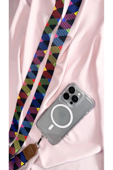 Uzun Kısa Ayarlanabilen Boyuna Takılan Telefon Askısı ürün görseli