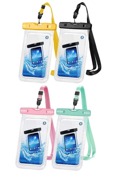 Universal Su Geçirmez Telefon Kılıfı Huawei Samsung Iphone Oppo Uyumlu Telefon Sıvı Koruyucu Kılıf - 7