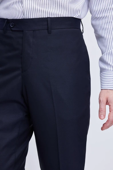 Avasar Erkek Lacivert Regular Fit Kumaş Pantolon-7220 - 2