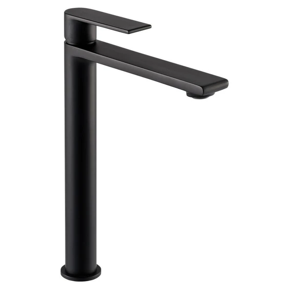 FONTANA YÜKSEK LAVABO BATARYASI (MAT SİYAH) FM-2325
