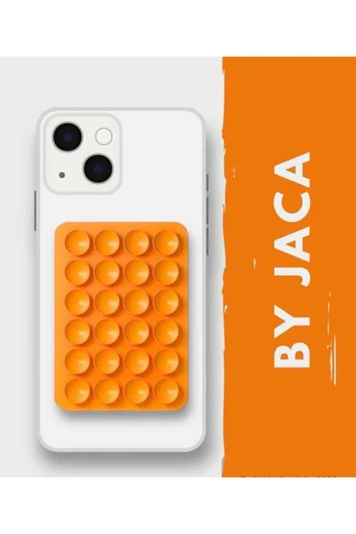 Silikon Vakumlu Telefon Tutucu, Cep Telefonu için Silikon Yapışkanlı, Kaymaz Vantuz Telefon Tutucu