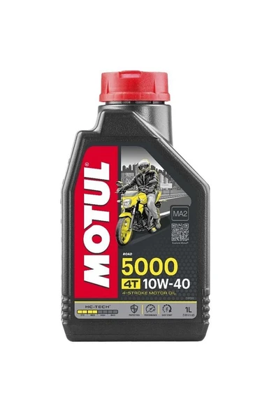 MOTUL 5000 10W-40 4t 1L Motosiklet Motor Yağı Güncel Ürün 3 Adet - 2