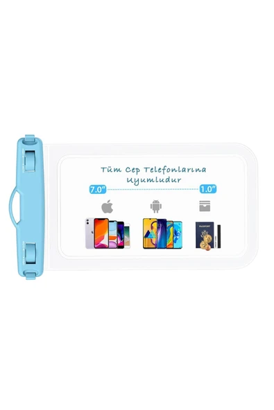 Universal Su Geçirmez Telefon Kılıfı Huawei Samsung Iphone Oppo Uyumlu Telefon Sıvı Koruyucu Kılıf - 4