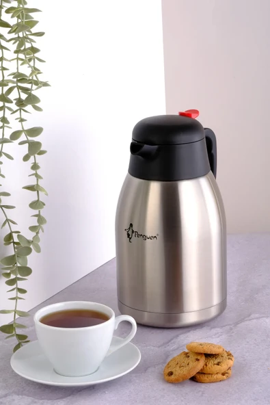 Penguen Çift Katlı Çelik Termos 2 Lt 1200a - 2