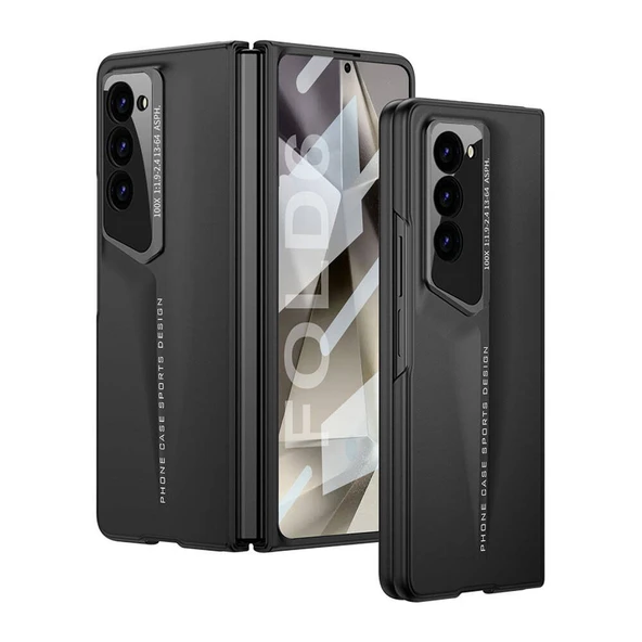 Galaxy Z Fold 6 Kılıf Ultra İnce Kamera Korumalı Sert Rubber Procase Kılıf