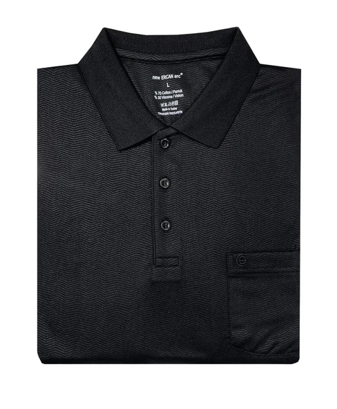 Ercan Yakalı Klasik Fit Kısa Kol Erkek Tişört 7235