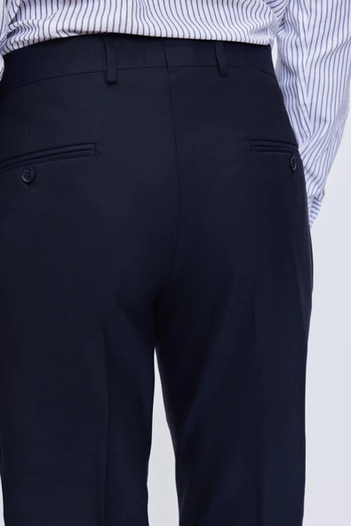 Avasar Erkek Lacivert Regular Fit Kumaş Pantolon-7220 - 4