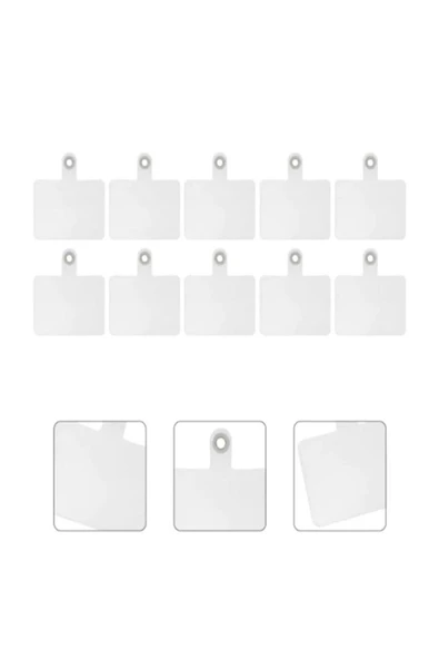 5 Adet Taşlı Telefon Boyun Bileklik Askı Aparatı Askılı Telefon Kılıf Aparatı Telefonu Askısı - 3