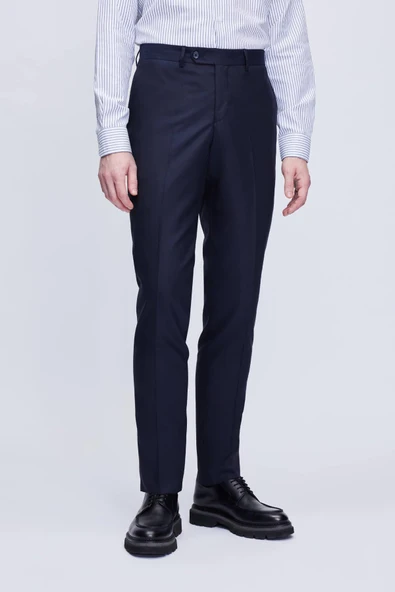 Avasar Erkek Lacivert Regular Fit Kumaş Pantolon-7220