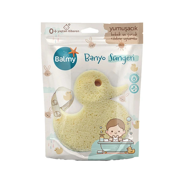 Balmy Ördek Banyo Bebek Süngeri