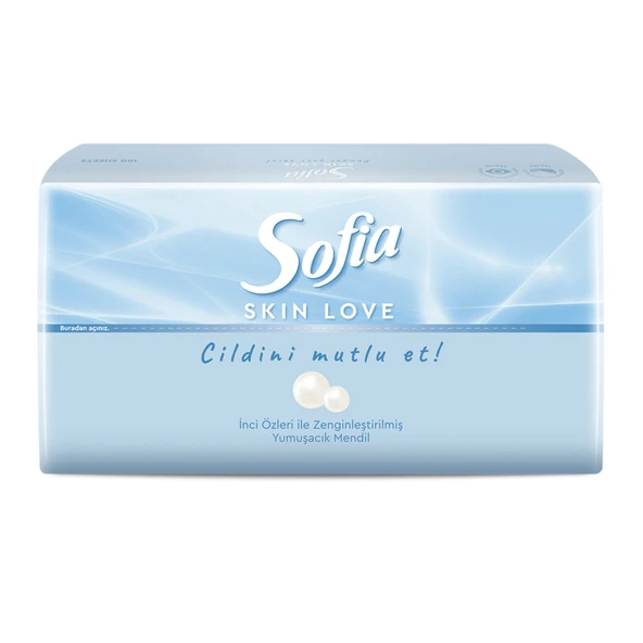 Sofia Skin Love Mendil 100'lü