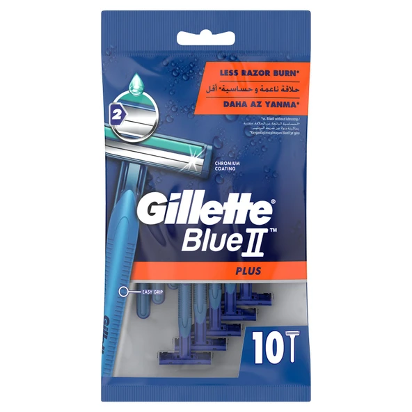 Gillette Blue2 Plus 10'lu Tıraş Bıçağı