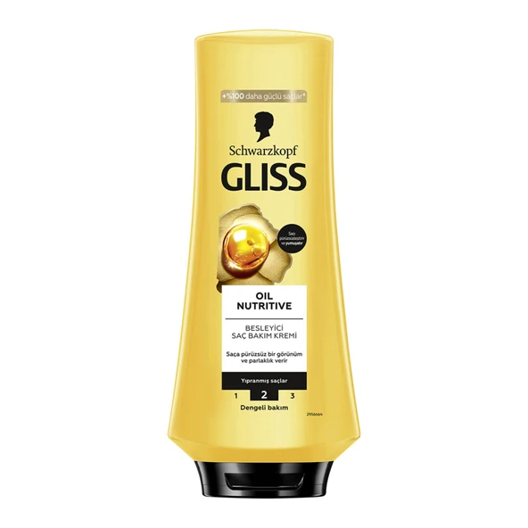 Gliss Oil Nutritive Saç Kremi 360 Ml
