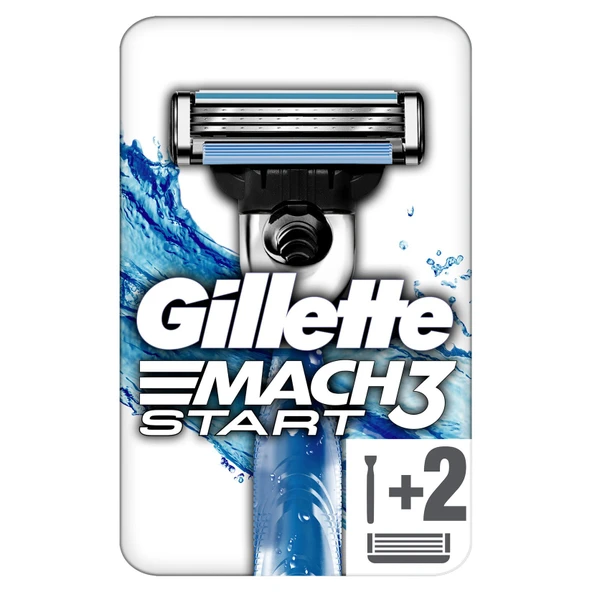 Gillette Mach3 Start Tıraş Makinesi + Yedek Tıraş Bıçağı