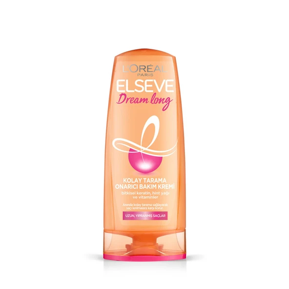 Elseve Dream Long Kolay Tarama Saç Bakım Kremi 390Ml