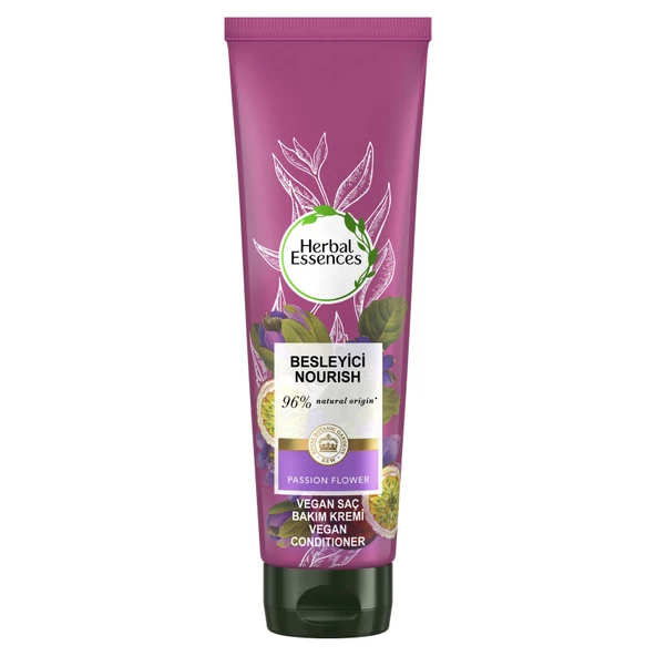Herbal Essences Saç Kremi Besleyici Çarkıfelek Çiçeği ve Pirinç sütü 275 ml