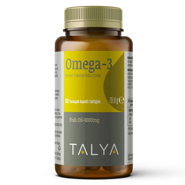 Talya Omega 3 60 Softgel 1000 Mg