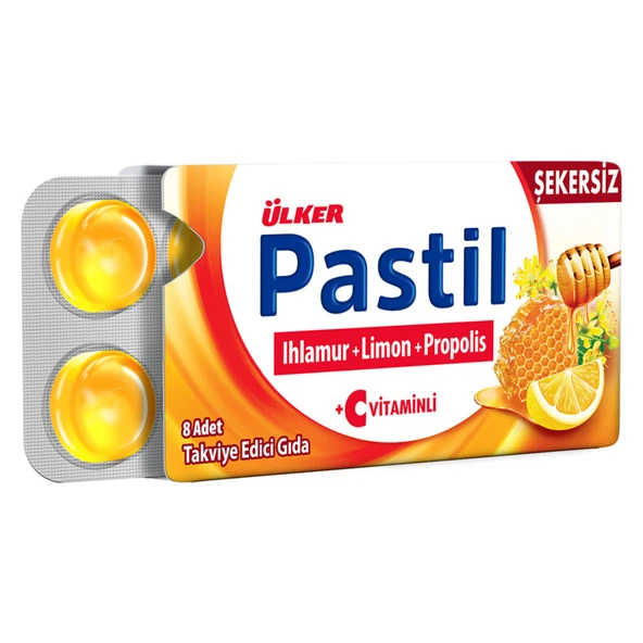 Ülker Pastil Ihlamur Limon Propolis 8 Adet 22.4 G