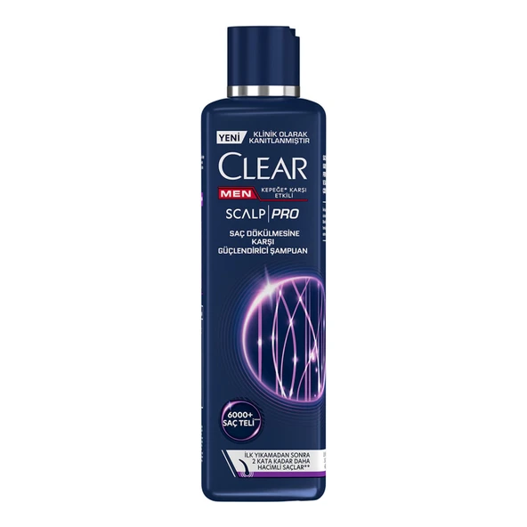 Clear Men Scalp Pro Saç Dökülmesine Karşı Güçlendirici Şampuan 300 ml