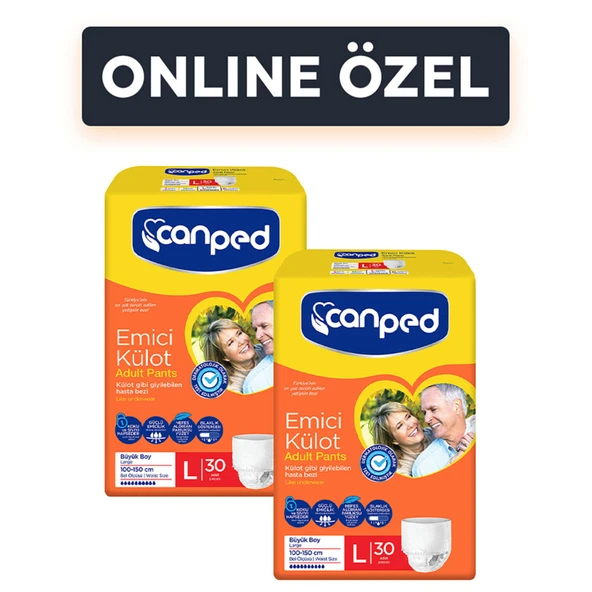 Canped Emici Külot Büyük Online Paket 60'lı