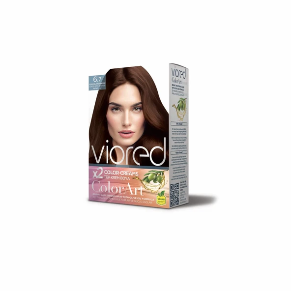 Viored Colorart Set Boya Çikolata Kahve 6.7