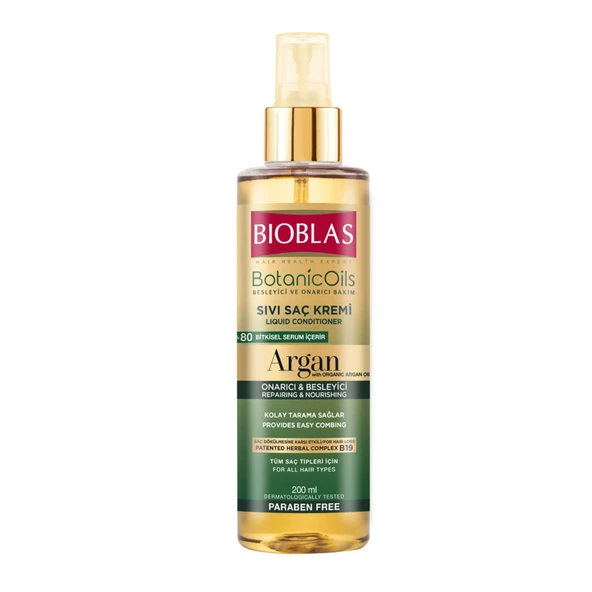 Bioblas Argan Sıvı Saç Kremi 200 Ml