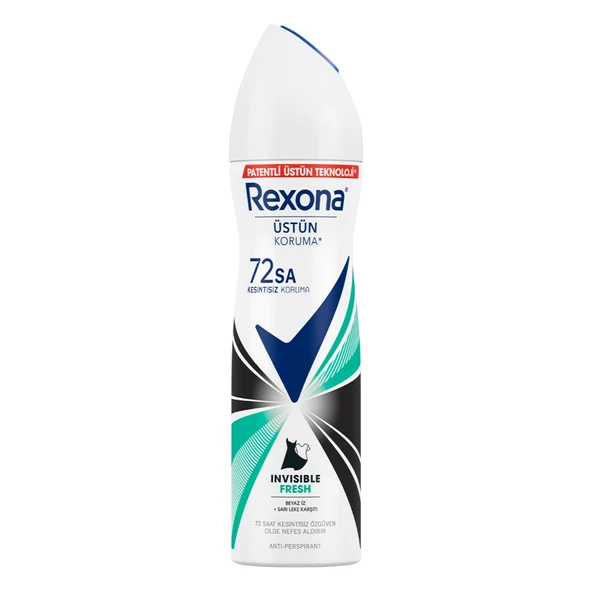 Rexona Kadın Sprey Deodorant Invisible Fresh Deep 150 ml