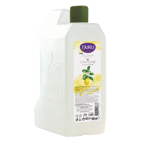 Duru Limon Kolonya Bidon 900 Ml