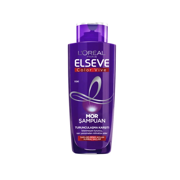 L'Oréal Paris Elseve Turunculaşma Karşıtı Mor Şampuan 200ml