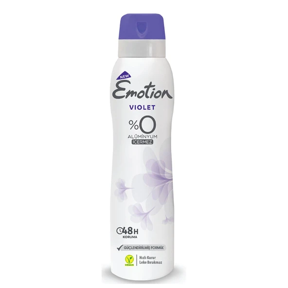 Emotion Deodorant Sprey Violet 150 Ml