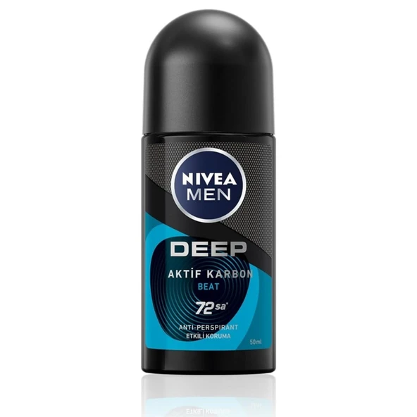 NIVEA MEN Erkek Roll-on Deodorant Deep Dimension Beat 50 ml