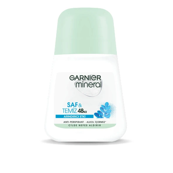 Garnier Mineral Saf&Temiz Roll-On 50 Ml