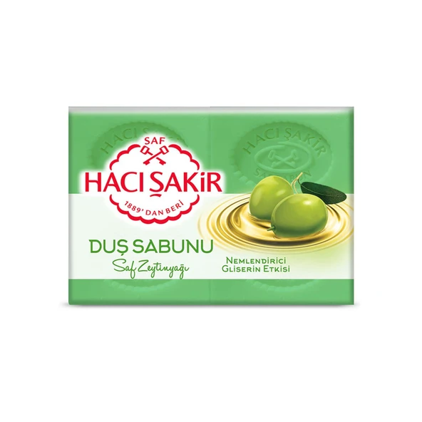 Hacı Şakir Gliserin Zeytinyağı Duş Sabunu 4X125 G