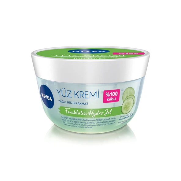 NIVEAFerahlatıcı Hydro Jel Yüz Bakım Kremi ve Makyaj Bazı 100ml