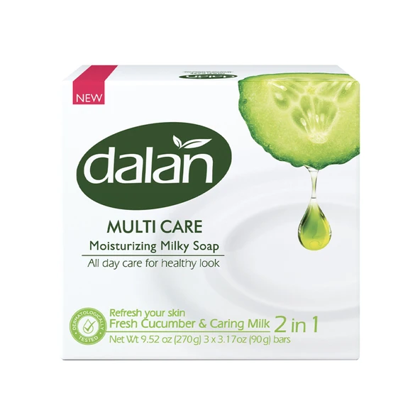 Dalan Multicare Su&Salatalık 3X90 G