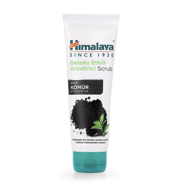 Himalaya Detox Etkili Arındırıcı Kömür&Yeşil Çay Scrub 75 Ml
