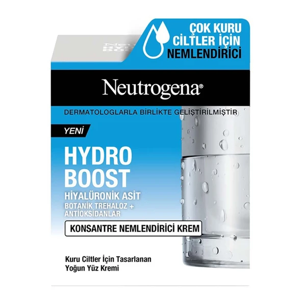 Neutrogena Hydro Boost Konsantre Nemlendirici Krem 50 Ml
