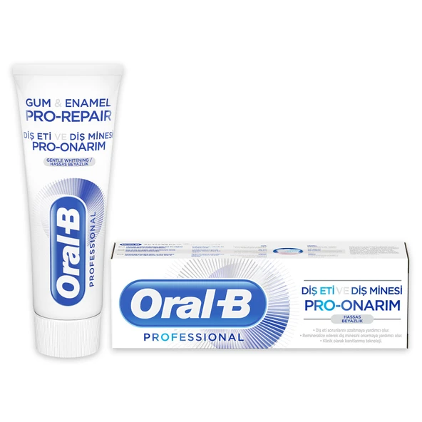 Oral-B Professional Diş Eti ve Minesi Hassas Beyaz 75Ml