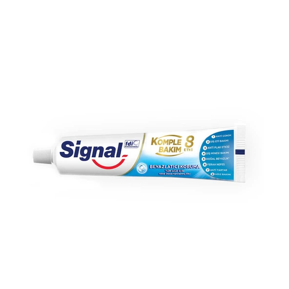 Signal Komple Bakım 8 Etki Beyazlık Koruma Diş Macunu 75Ml